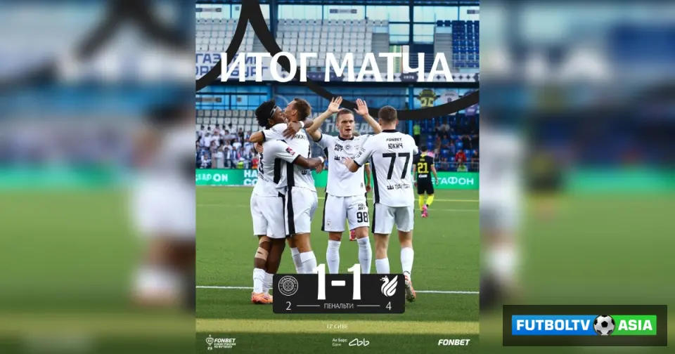 Rossiya Kubogi. "Rubin" g'alabaga erishdi, O'rozov penaltilar seriyasida gol urdi