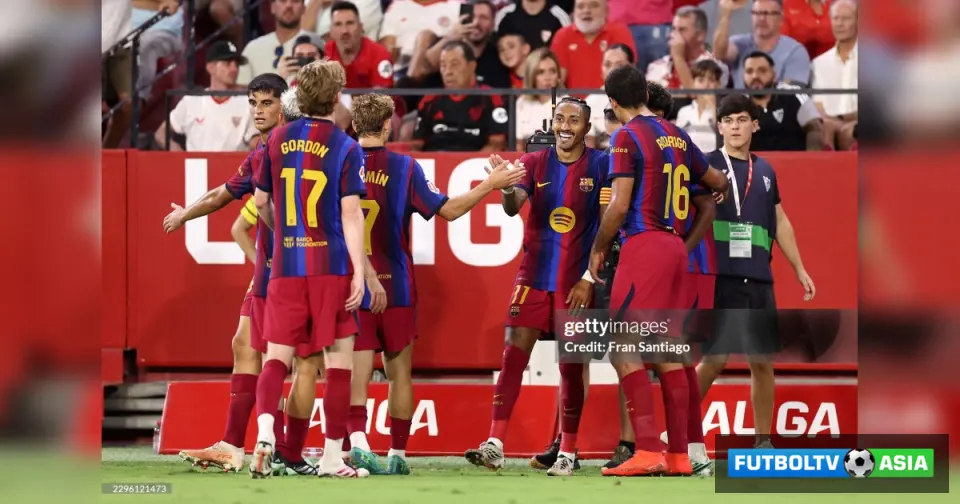 La Liga. "Barselona" Rafinyaning xet-trigi evaziga "Sevilya"ni mag'lub etdi
