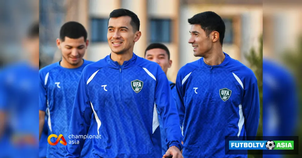 O'zbekiston terma jamoasi Milliy futbol markazida mashg'ulot o'tkazdi