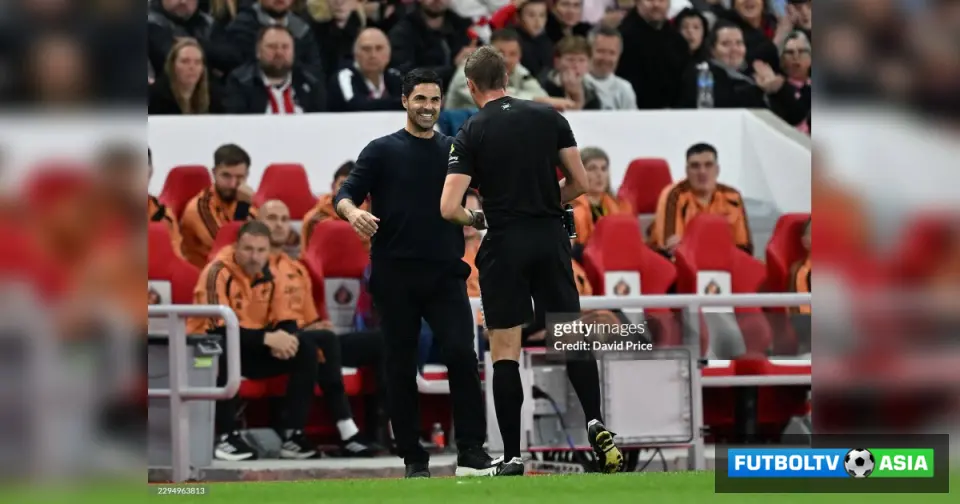 Arteta "Arsenal" darvozasiga belgilangan penalti haqida: "Men futbolda 28 yildan beri borman, bu hech bir holatda penalti emas"