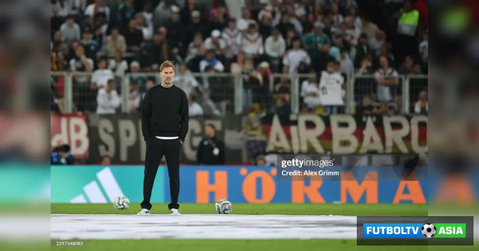 Klopp Germaniya terma jamoasi bosh murabbiylari tarixidagi eng yomon startni qayd etdi