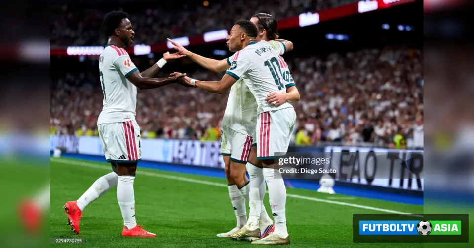 La Liga. "Real Madrid" o'z uyida "Rayo Valekano"ni tor-mor etdi