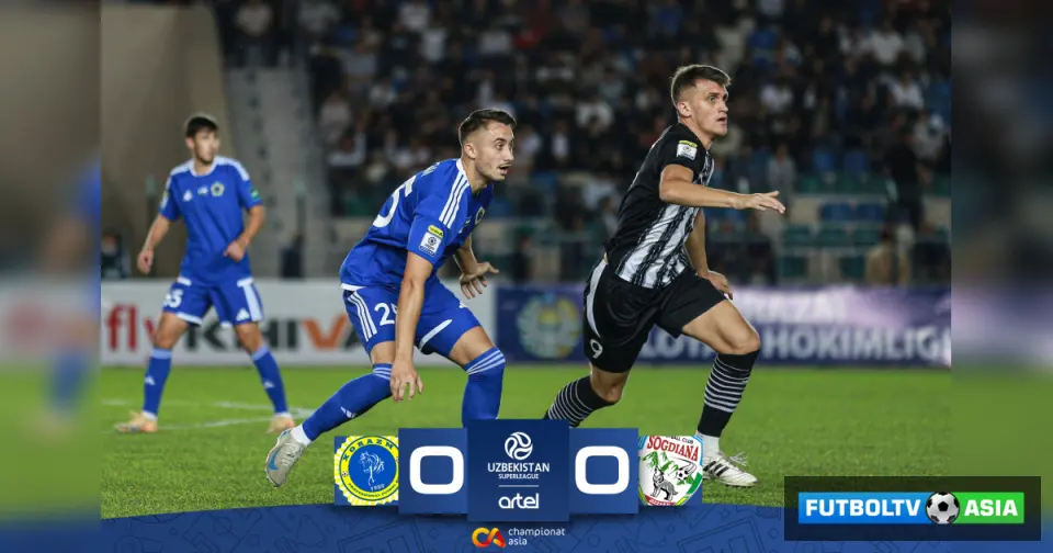Superliga. "Xorazm" – "So'g'diyona" uchrashuvida hisob ochilmadi