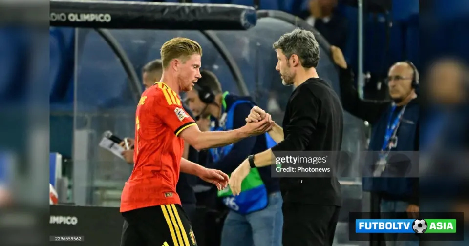 Mark van Bommel: "De Bryuyne - Belgiya futboli tarixidagi eng yaxshi o'yinchi"