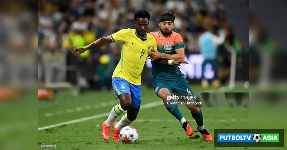 O'rtoqlik o'yini. Braziliya Osiyo qitasi vakili bilan durang o'ynadi