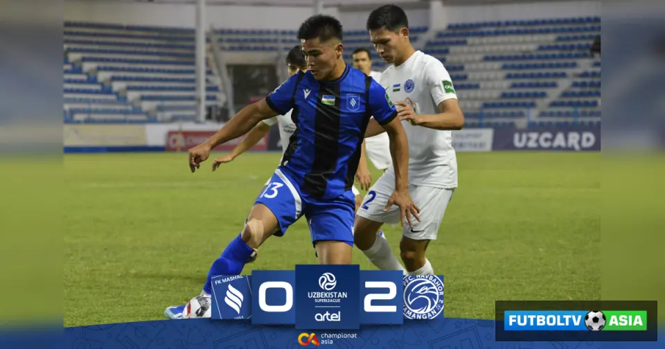 Superliga. "Navbahor" "Mashal"ni mag'lub etdi, Namangan klubida ketma-ket 5 ta g'alaba
