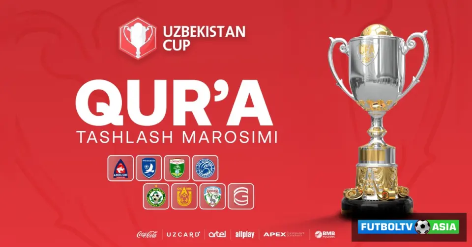 O'zbekiston Kubogi chorak finaliga qur'a tashlandi