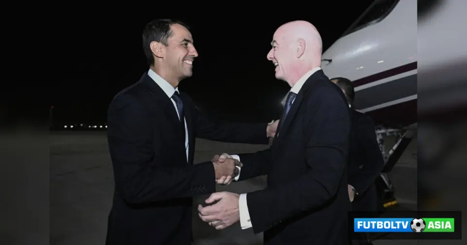 FIFA Prezidenti Janni Infantino O'zbekistonga tashrif buyurdi