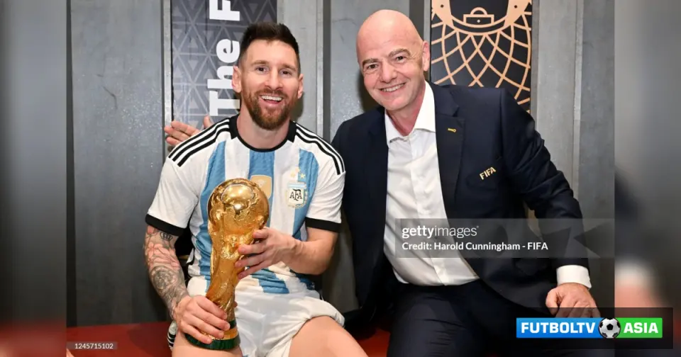 Janni Infantino: "Messi futbolni qayta kashf etdi va millionlarni ilhomlantirdi"