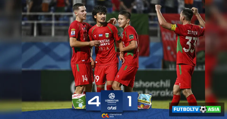 Superliga. "Lokomotiv" "Bunyodkor"ni yirik hisobda mag'lubiyatga uchratdi