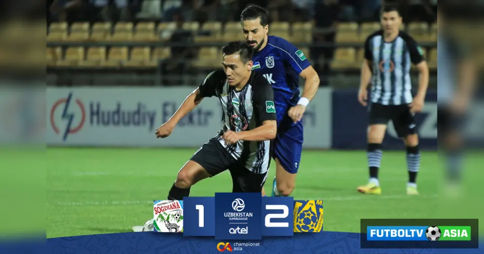 Superliga. OKMK "So'g'diyona" bilan o'yinda kambek qayd etdi va g'alaba qozondi
