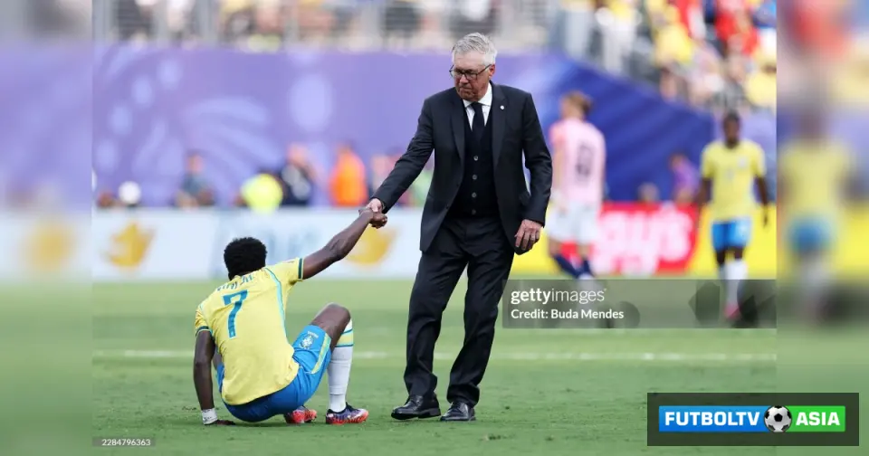 Anchelotti Vinisius haqida: "U eng yuqori sport formasida emas, ammo unga ishonaman"