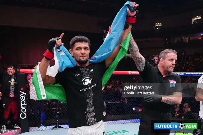 UFC reytingi yangilandi. Nursulton Ro'ziboev va Bogdan Guskovning o'rinlarida o'zgarish ro'y berdi