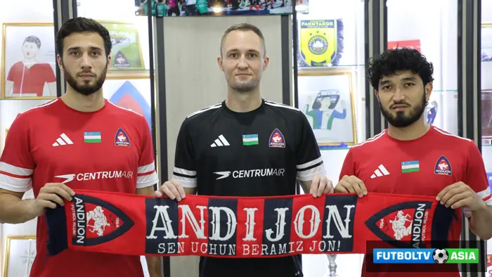 «Andijon» uch nafar yangi futbolchini o‘z safiga qo‘shib oldi